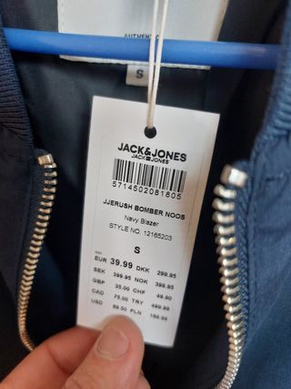 Chaqueta entretiempo Jack Jones, S.