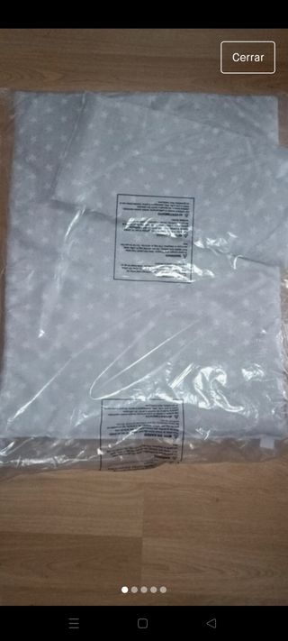 minicuna colecho interbaby gris