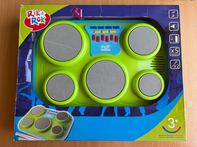 BATERIA ELECTRONICA 5 TAMBORES RIK & ROK