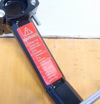 Portaequipajes a la tija para bicicleta