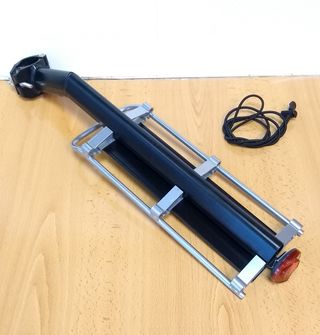 Portaequipajes a la tija para bicicleta