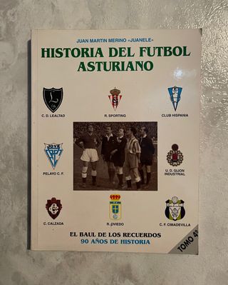 Libro fútbol asturiano