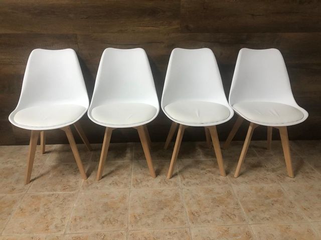 pack  sillas escandinavas  comedor o cocina