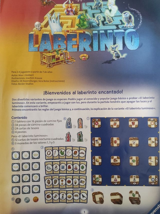 Laberinto juego de mesa