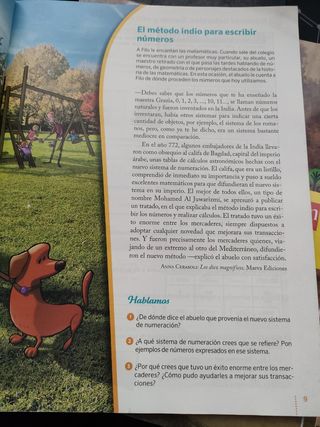 libro matemáticas 5 primaria, editorial SM