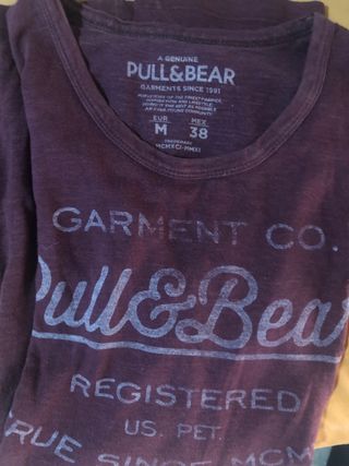 ✅ Camiseta PULL & BEAR VINTAGE