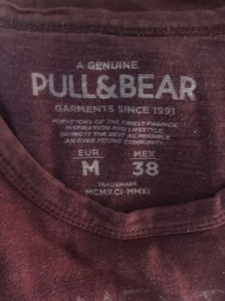 ✅ Camiseta PULL & BEAR VINTAGE