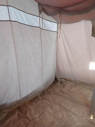 Tienda de campaña de lona