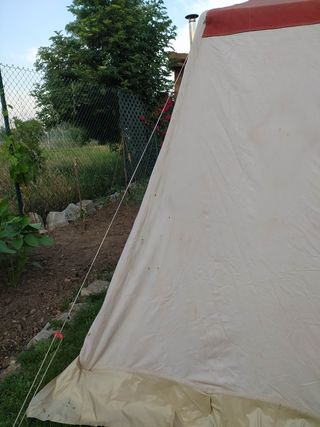 Tienda de campaña de lona