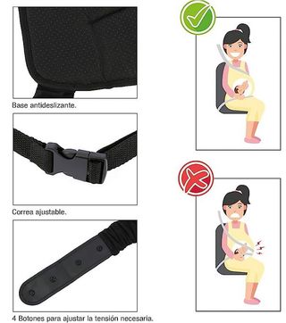 Cojin Cinturón para Embarazadas