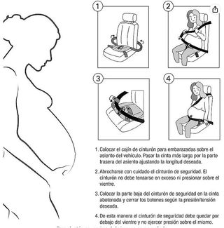 Cojin Cinturón para Embarazadas