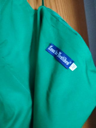 Vestido de fiesta verde