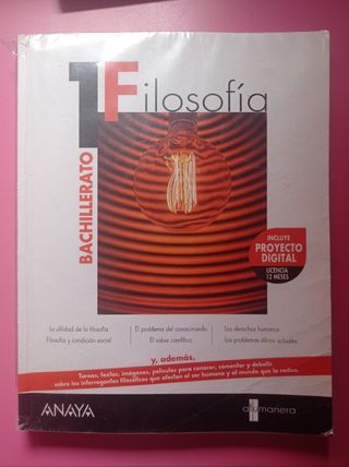 Libros de 1° BACHILLERATO.