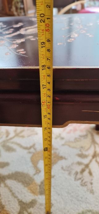 Mesa japonesa del primer tercio del XX.