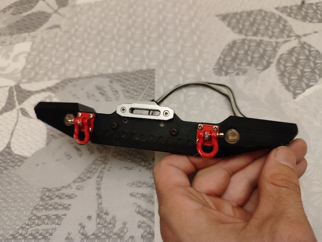 parachoques bumper axial scx 2