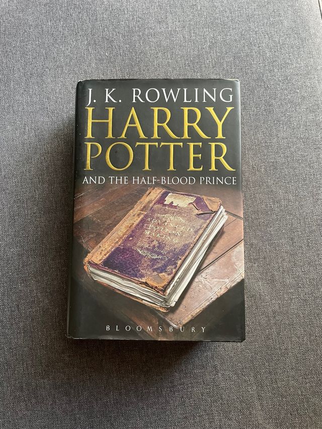 Libro Harry Potter 6 en inglés primera edición 