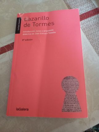 libro Lazarillo de Tormes