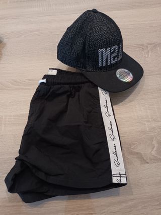 Bañador y gorra