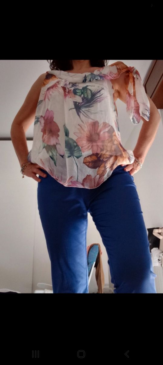 Camicia voile fantasia