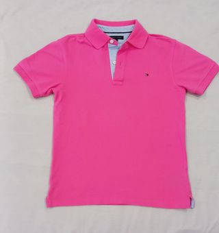 Polo Tommy Hilfiger fuscia