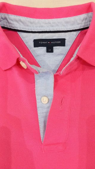 Polo Tommy Hilfiger fuscia