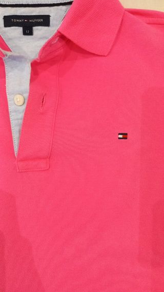 Polo Tommy Hilfiger fuscia