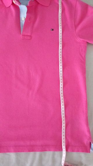 Polo Tommy Hilfiger fuscia
