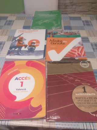 LIBROS 1 BACHILLER RAMA SOCIAL