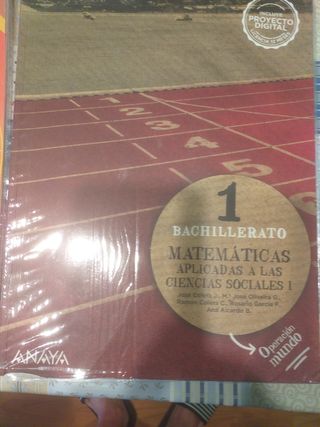 LIBROS 1 BACHILLER RAMA SOCIAL