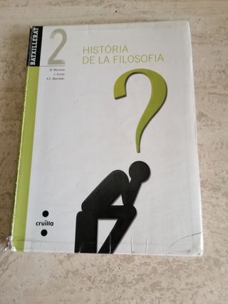 HISTORIA FILOSOFÍA 2º BATX.