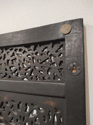 Panel decorativo de madera