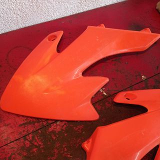 Tampas Depósito Polisport Laranja CRF 50 Pitbike