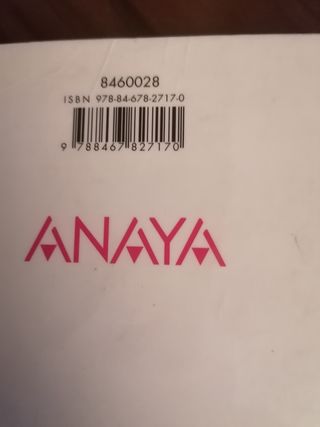 Física y Química 1 bachillerato editorial Anaya