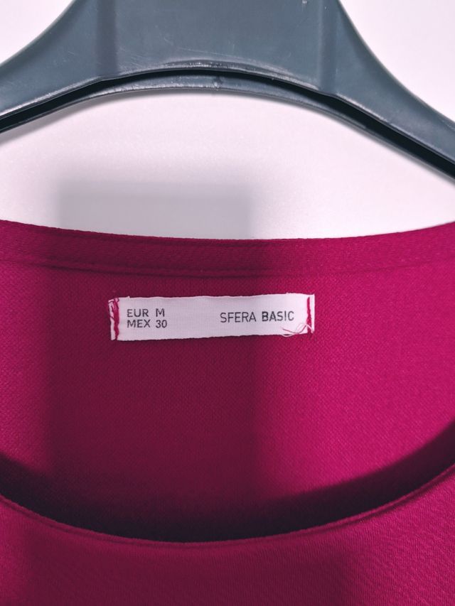 Vestido corto de punto