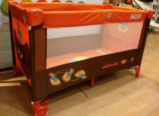 cuna de viaje voltereta