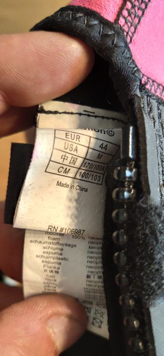 Neopreno corto 3mm M tribord.