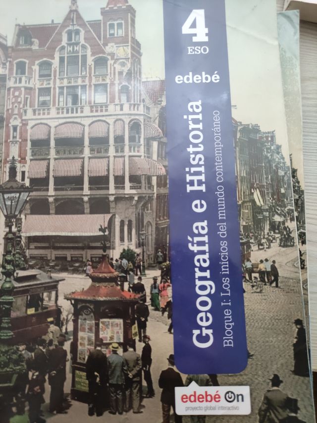 Libros de geografía e historia 4º ESO