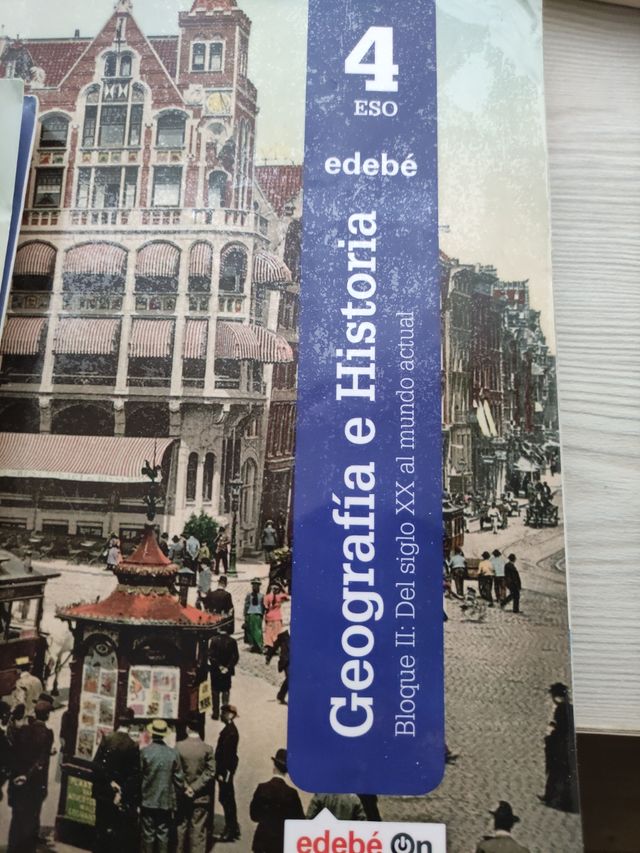 Libros de geografía e historia 4º ESO