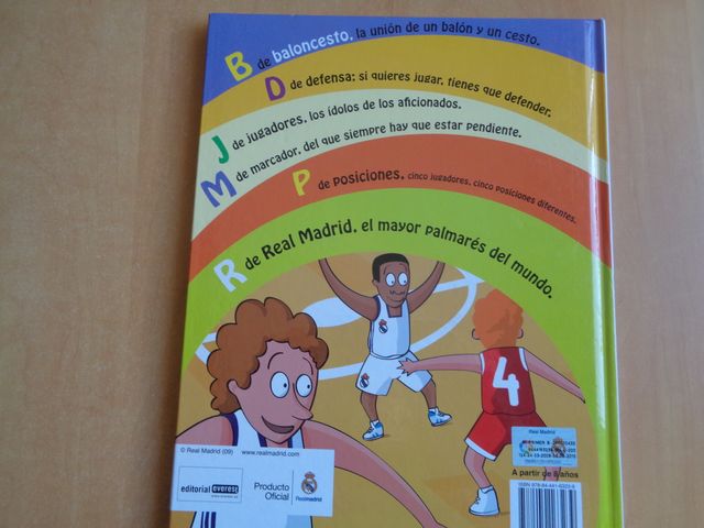 MI PRIMER LIBRO DE BALONCESTO DEL REAL MADRID