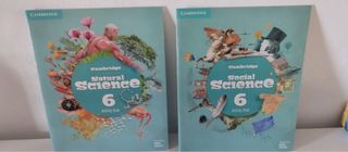 Libros 6 primaria Cambridge Naturales y sociales