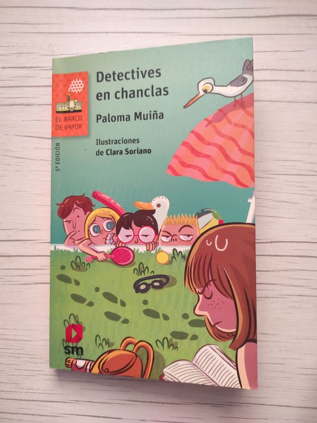 Libro infantil Detective en chanclas