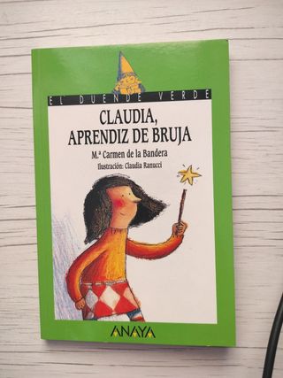 Libro infantil. Claudia aprendiz de bruja