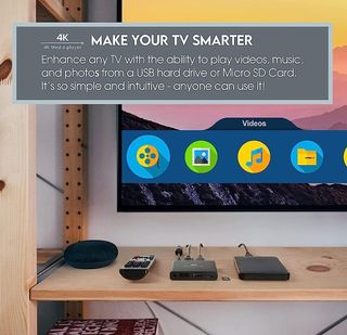 Reproductor 4K Media player