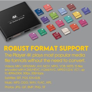 Reproductor 4K Media player