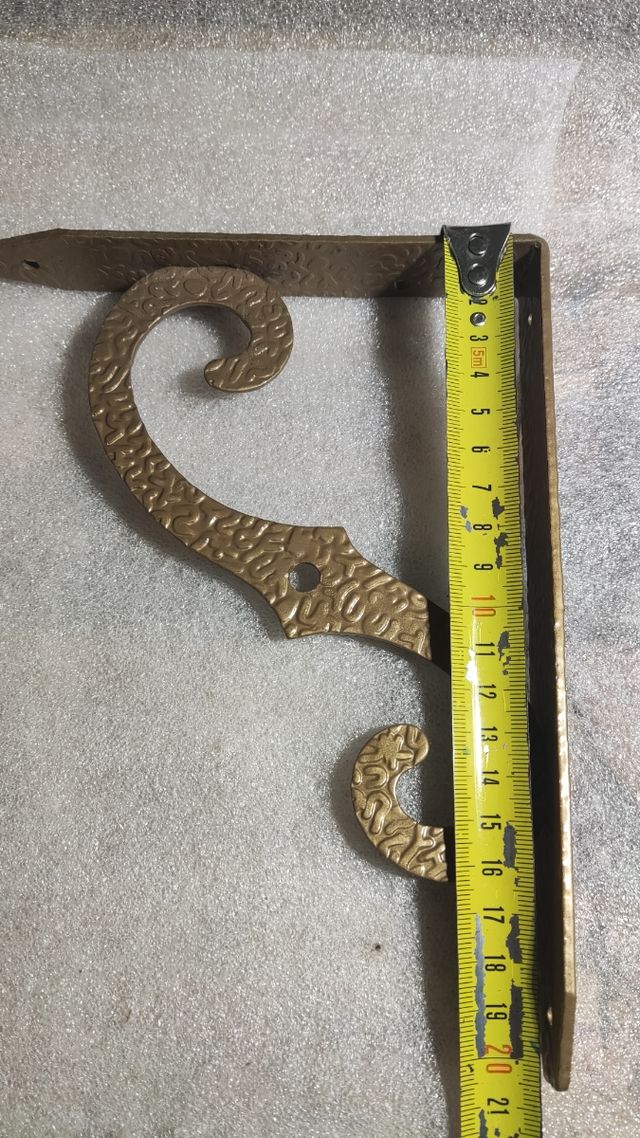 soportes de estantería rusticos