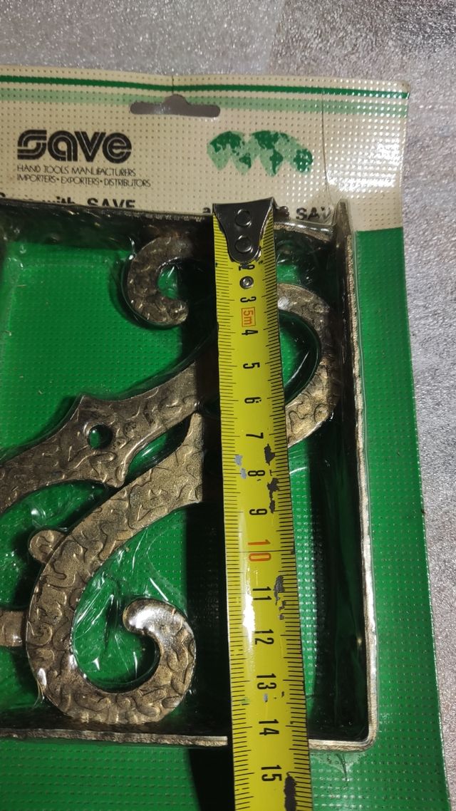 soportes de estantería rusticos