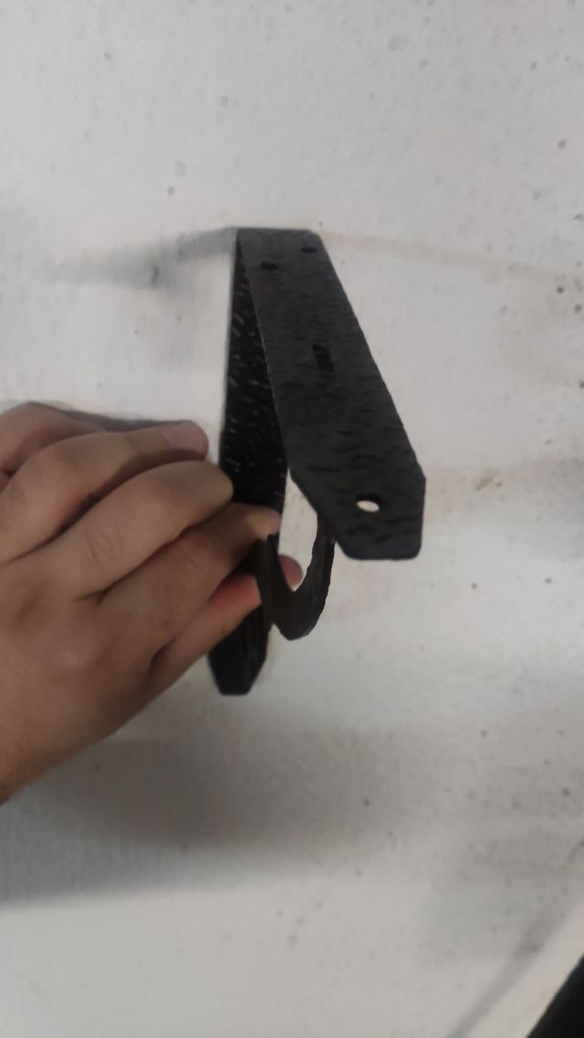 soportes de estantería rusticos