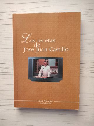 Libro cocina Las recetas de Juan José Castillo