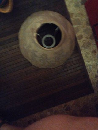 Pantalla para pie de lámpara