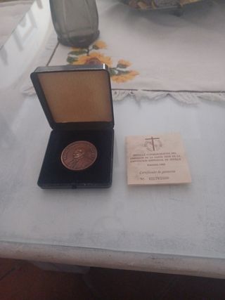 medalla santa sede expo 92